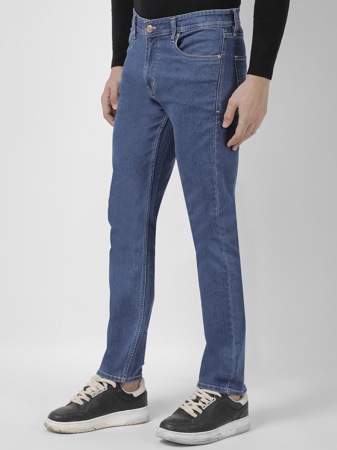 Numero Uno Men SOLID Blue Jeans